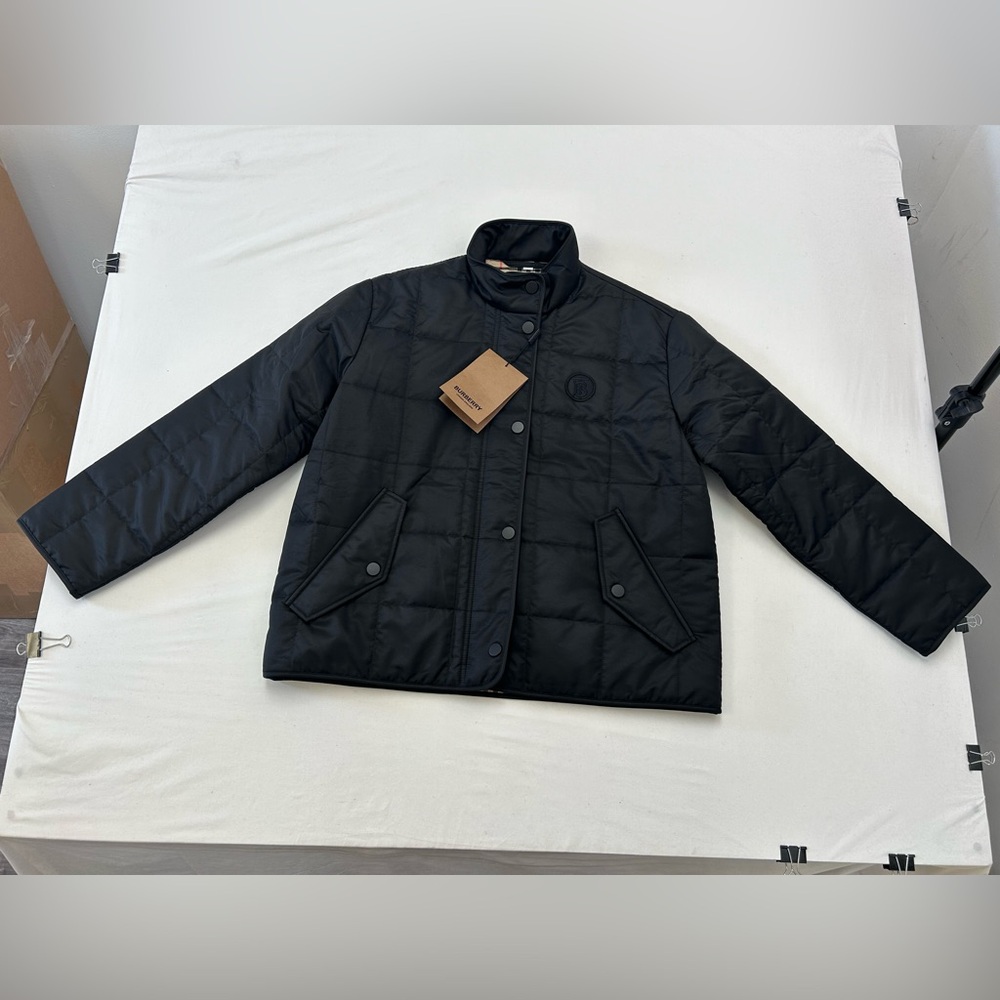 Burberry Black Quilted Jacket